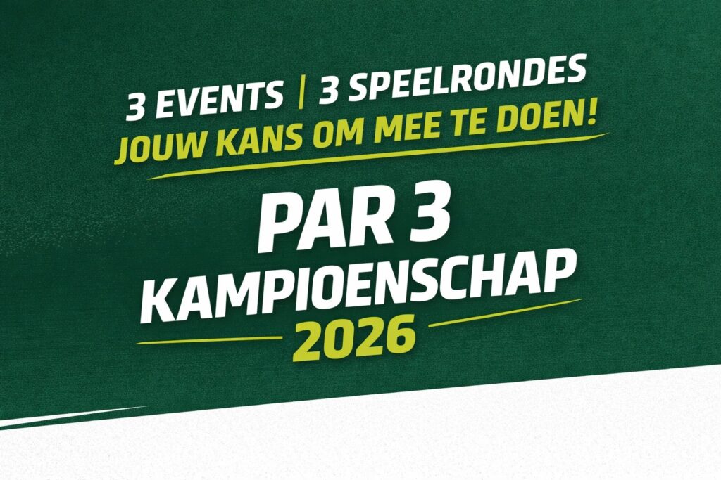 Par 3 event Stableford Kampioenschap 2026