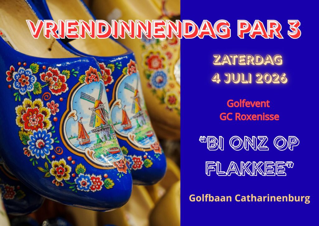 Vriendinnendag Par 3 op 4 juli 2026