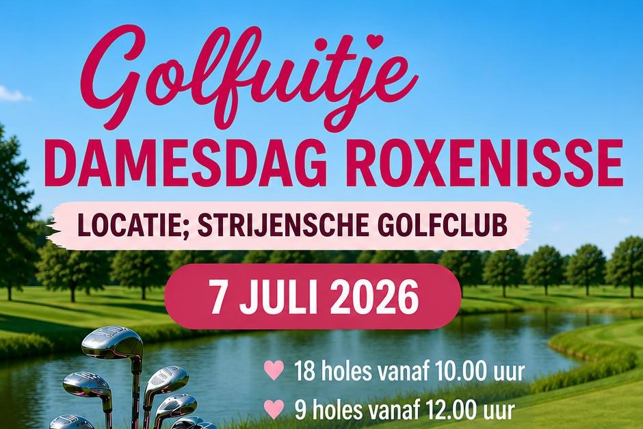 Golfuitje Damesdag 7 juli 2026