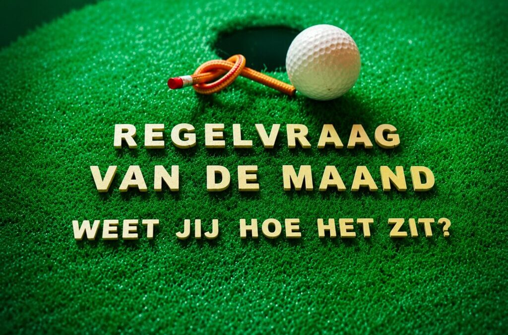 Ergernis nummer één in de baan?     Slow play!
