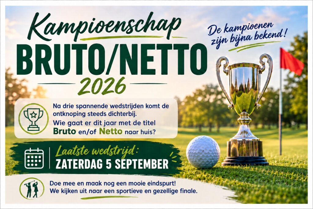 Bruto/Netto Kampioenschap – Wie pakt de titel?