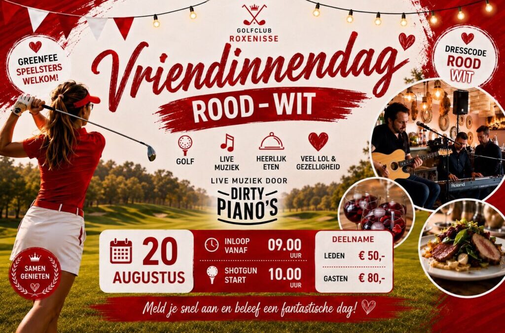 20 augustus: Jaarlijkse vriendinnendag