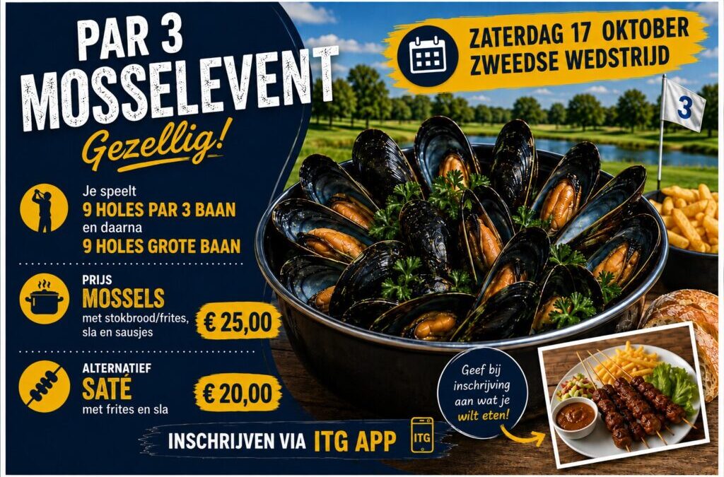 PAR 3 Mosselevent – Zweedse wedstrijd